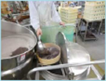 漉しながら充填器