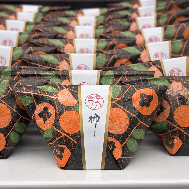 帝塚山本店 季乃實 柿 陳列写真