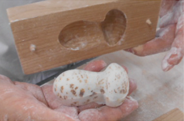 山の苞 製造の様子