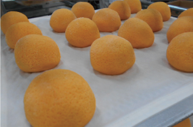 果実を観察する様子1